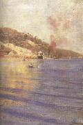 Arthur streeton Musgrave Street Wharf ( nn02) oil painting picture wholesale